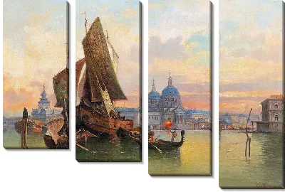 Картина Венецианская сцена (2)