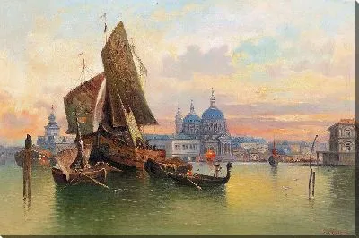 Картина Венецианская сцена (2)