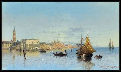 Картина Блик на Венеции (1890)