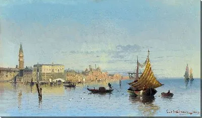 Картина Блик на Венеции (1890)