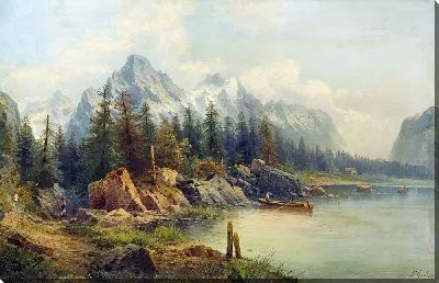 Картина Альпийский пейзаж