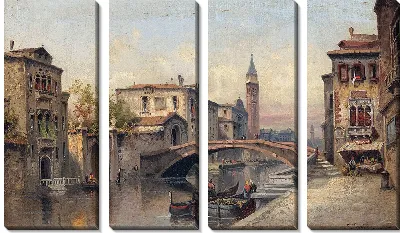 Картина Венеция, Каналмотив (1894)