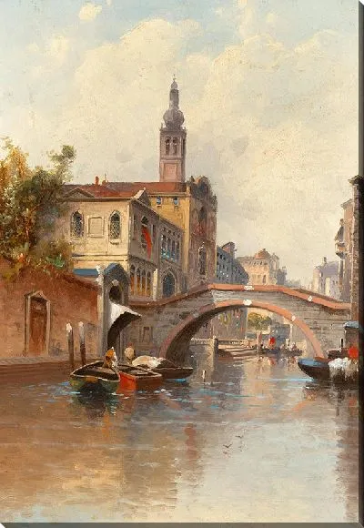 Картина Венеция, канал Реджо