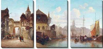 Картина Хафенштадт (1880)