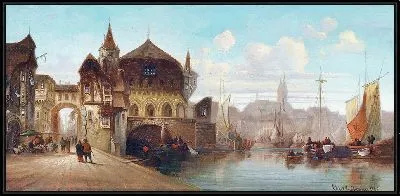 Картина Хафенштадт (1880)