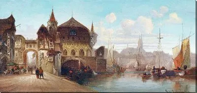 Картина Хафенштадт (1880)