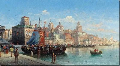 Картина Неапольская сцена