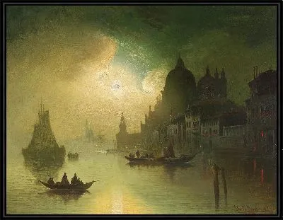 Лунная ночь над Венецией