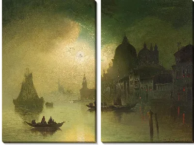 Лунная ночь над Венецией