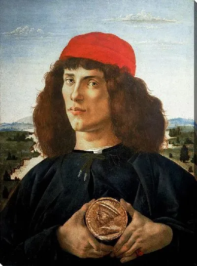 Картина Портрет мужчины с медалью Козимо Старшего