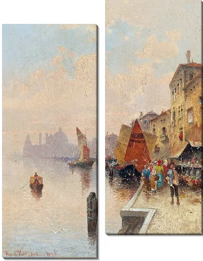 Картина Джудекка, Венеция (1896)