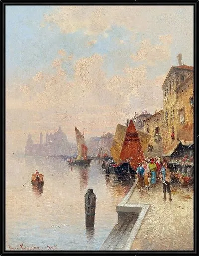 Картина Джудекка, Венеция (1896)