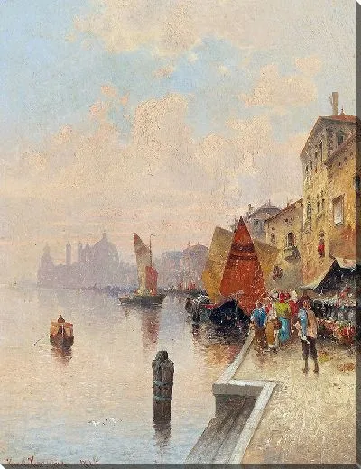 Картина Джудекка, Венеция (1896)