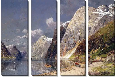 Картина Гросс Фьордландшафт