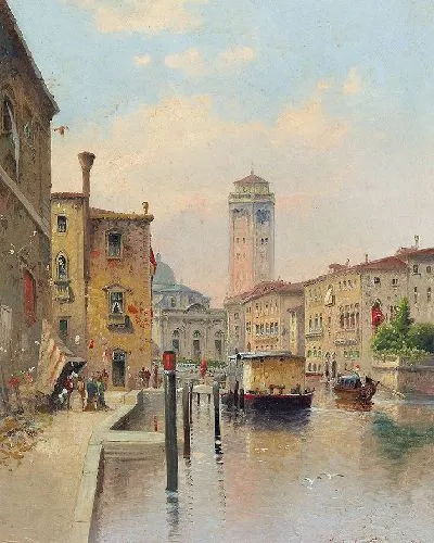 Картина Гранд-канал, Венеция (1896 г.)