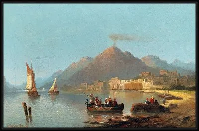 Вид на Везувий