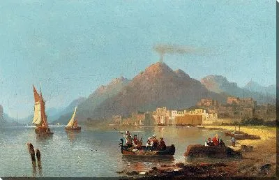 Картина Вид на Везувий