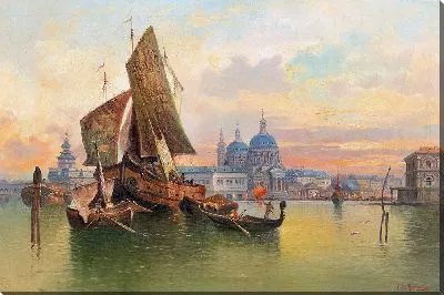 Картина Вечеринка в Венеции