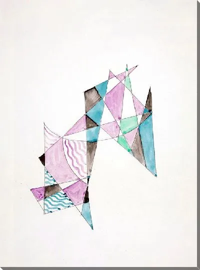 Картина Абстракция на основе парусов, IX (1921)