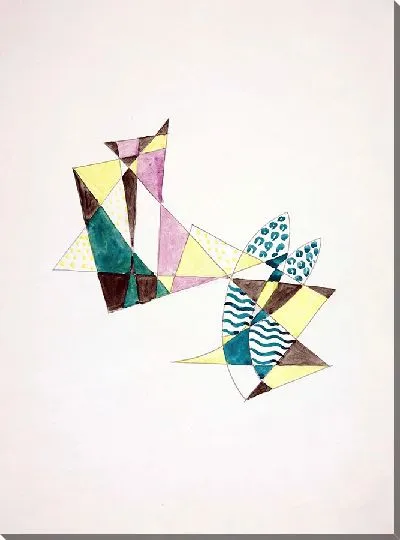 Картина Абстракция на основе парусов, IV (1921)