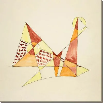 Картина Абстракция на основе парусов, III (1921)