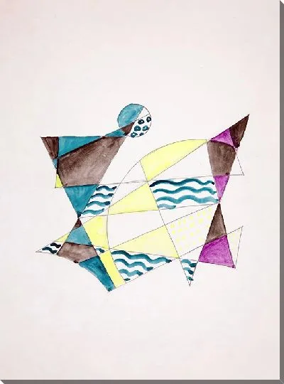 Картина Абстракция на основе парусов, II (1921)