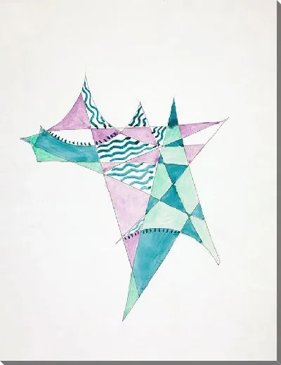 Картина Абстракция на основе парусов, VIII (1921)