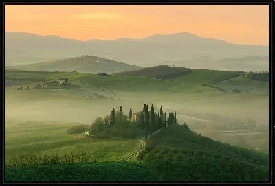 Картина Туманная Тоскана