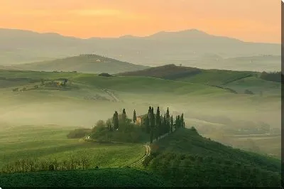 Постер Туманная Тоскана