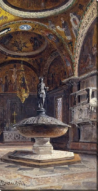 Картина Баптистерий Сан-Марко