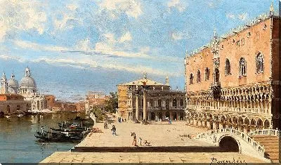 Картина Дворец Дукале Венеция