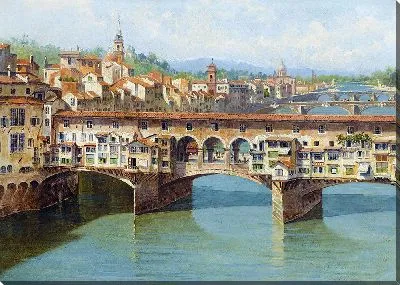 Картина Понте Веккьо, Флоренция