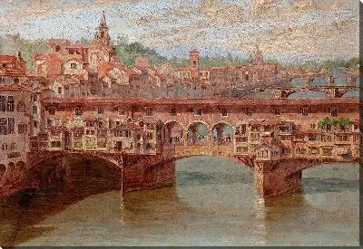 Картина Понте Веккьо, Флоренция - 2