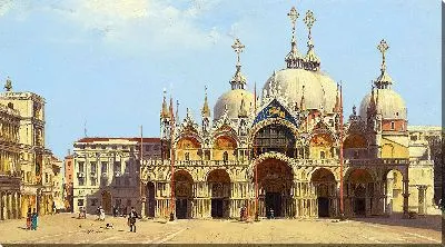 Картина Площадь Сан-Марко, Венеция - 2