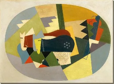 Картина Волы в горе (1922)