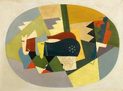 Картина Волы в горе (1922)