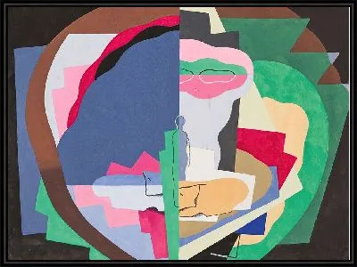Картина Волы в горах (1927)