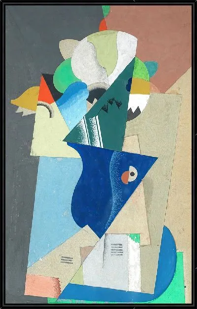 Картина Ваза с цветами (1922)