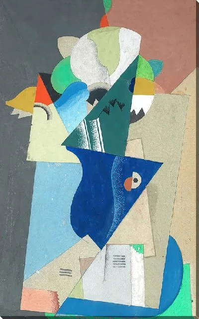 Картина Ваза с цветами (1922)