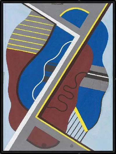 Картина Без названия (Этюд декоративных мотивов) (1930)