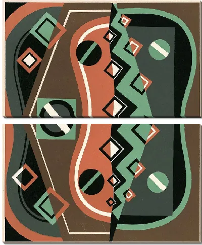 Картина Коллекции декора и цветов, табл. 08 (1930 г.)