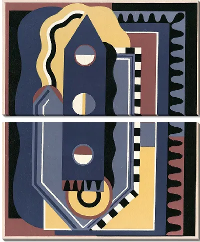 Картина Коллекции декора и цветов, табл. 04 (1930 г.)