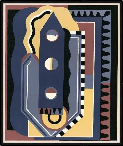 Картина Коллекции декора и цветов, табл. 04 (1930 г.)