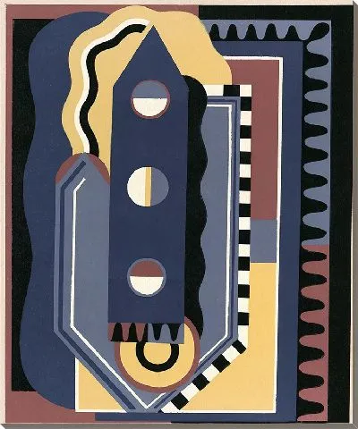 Картина Коллекции декора и цветов, табл. 04 (1930 г.)