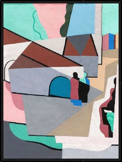 Картина Деревня (1924)