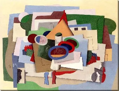 Картина Деревенская ярмарка (1925)