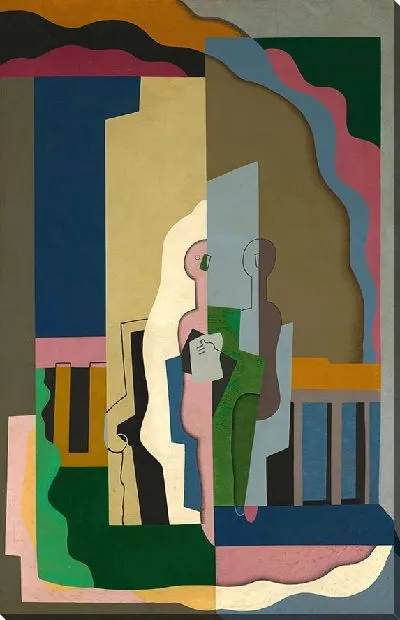 Картина Горшок с цветами (1922)