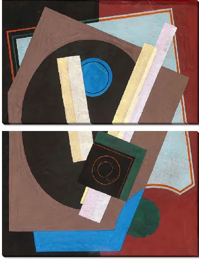 Картина Композиция, декоративный мотив (около 1925-1930 гг.)