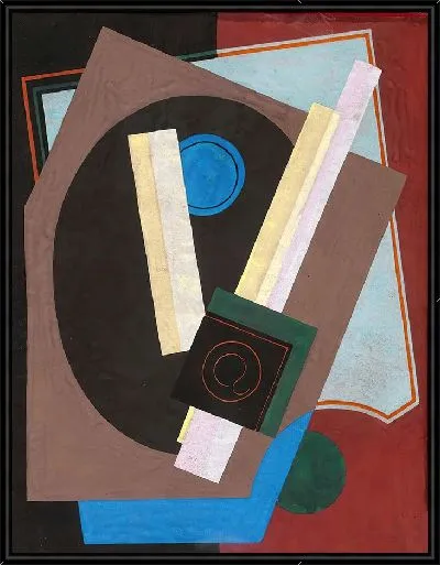 Картина Композиция, декоративный мотив (около 1925-1930 гг.)
