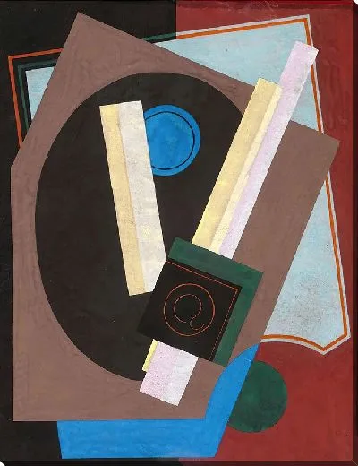 Картина Композиция, декоративный мотив (около 1925-1930 гг.)